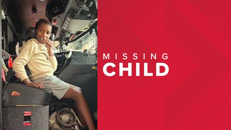 A concerned community gathers to search for a missing boy in Alpharetta.