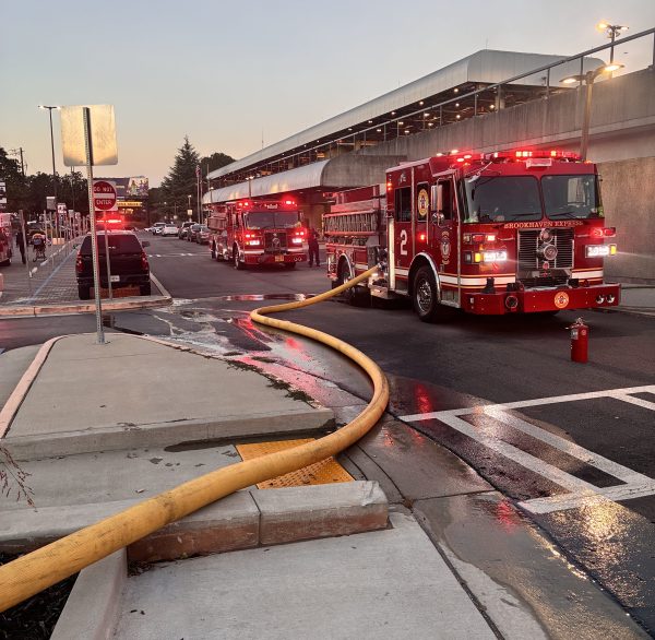Drama happens outside Brookhaven City Council meeting with MARTA station fire — Rough Draft Atlanta